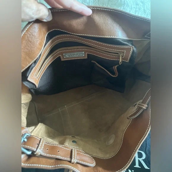 TIGER OF SWEDEN “MEYA” Leather Bag - Picture 7 of 8